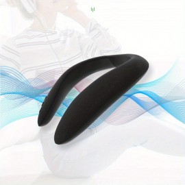 1pc Wireless Neckband Speaker, 3D Stereo Surround Sound, Hands-Free Calls, Upward-Facing Sound, Bass Boost, Lightweight, Type-C Charging, Ergonomic Design, Wireless Speaker, Long Play Time, for Home, Office, Sports, and Outdoors