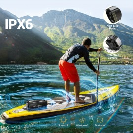 W-KING 30W Wireless Speaker, An IPX6 Outdoor Portable Speaker, Boasts Powerful Bass, All-Day Playback, Dual EQ, AUX Input, TF Card Reading, And USB Playback - A Robust Speaker Suitable For Home, Parties, And Camping.