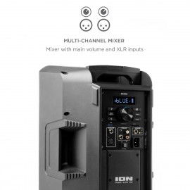 Used･Very GoodION Audio Power Glow 300 Rechargeable Bluetooth Speaker System with LED Party Lights