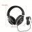 HP60 Professional DJ Monitor Headphones Closed-Back Headphones with 3.5mm + 6.35mm Plug, Rich High Treble, Suitable for DJs, Recording Studios, and Music Production Equipment, Studio Headphones, Closedback Design, Durable Headphones, Closed-Back Headphones, 3.5mm + 6.35mm Plug, High Treble