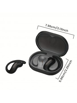 For Philips New Style True Wireless Music Headset Gaming Earbuds - Wireless, Noise Cancelling, Built-in Microphone, USB Rechargeable, Open Back Design for Running, Sports, Android & for iPhone, Gaming Headphones, Sleek Earbuds, Durable Plastic