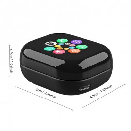 AI Translation Headphones with Touch Screen, Capable of Translating in 144 Languages, Making Conversations Easy While Traveling Abroad. These Headphones Facilitate Dialogue, Support Multilingual Translation, And Are Lightweight. They Function As a M