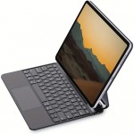 Suitable for 12.9-inch iPad Pro Keyboard Case (2022/2021/2020/2018), Wireless Wireless Keyboard with Touchpad, Backlight, Detachable Magnetic Ultra-thin Split