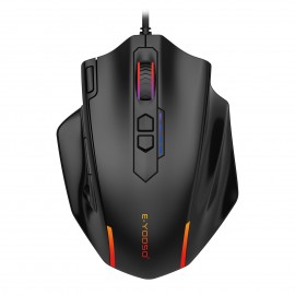 1pc Wired RGB Gaming Mouse - Ergonomic Right-Handed Design, 5 DPI Sensitivity Levels, RGB Lighting with Colors, Plug & Play - PC/Laptop Computer Mouse, Compatible with 10 (Ideal Gift for Gamers, Birthdays &