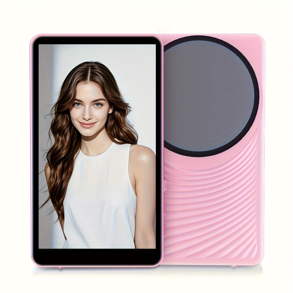 Phone Vlog Selfie Monitor Screen, Magnetic Stand for MagSafe, Rear Camera for Selfie Vlog, iPhone And Android Compatible, Wireless Connectivity