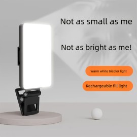 Portable Handheld Selfie LED Photography Fill Light vlog Shooting Mini Pocket Lamp Video Live Photo