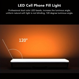 Portable Handheld Selfie LED Photography Fill Light vlog Shooting Mini Pocket Lamp Video Live Photo