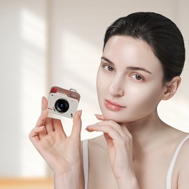 New CCD Camera Retro Mini Small Digital Camera Campus Camera Photo And Video Recording HD Pixel Without/With 32G Memory Card Two Options - Multicolor - 1pc, Self-Portrait, Photo And Video Recording Support, The Perfect Gift For Family, Teachers And Those Who Will Cherish It