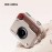 New CCD Camera Retro Mini Small Digital Camera Campus Camera Photo And Video Recording HD Pixel Without/With 32G Memory Card Two Options - Multicolor - 1pc, Self-Portrait, Photo And Video Recording Support, The Perfect Gift For Family, Teachers And Those Who Will Cherish It